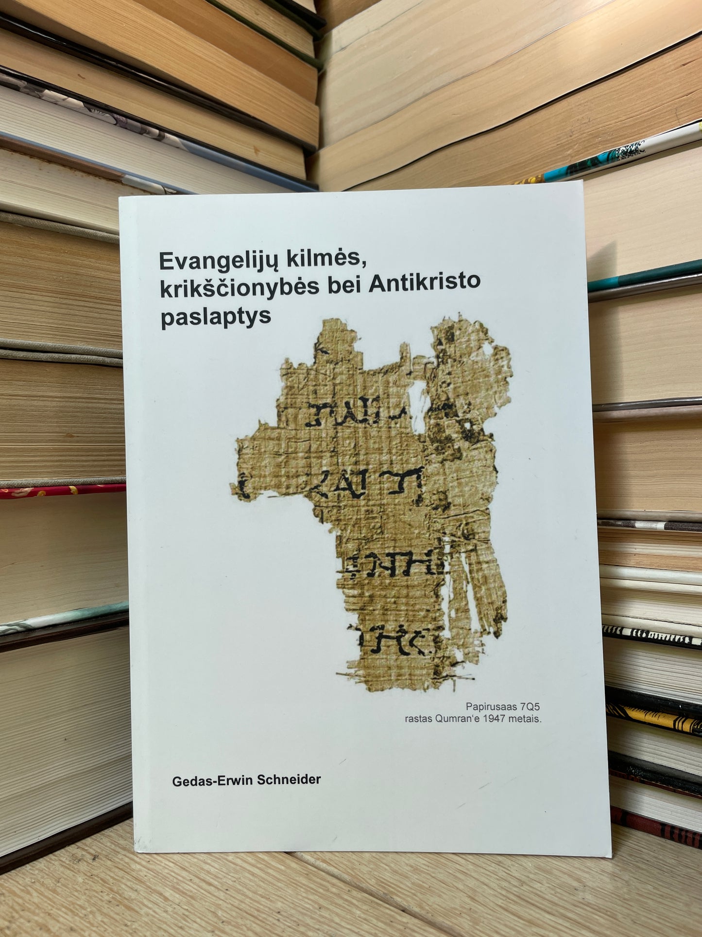 Gedas-Erwin Schneider - ,,Evangelijų kilmės, krikščionybės bei Antikristo paslaptys"