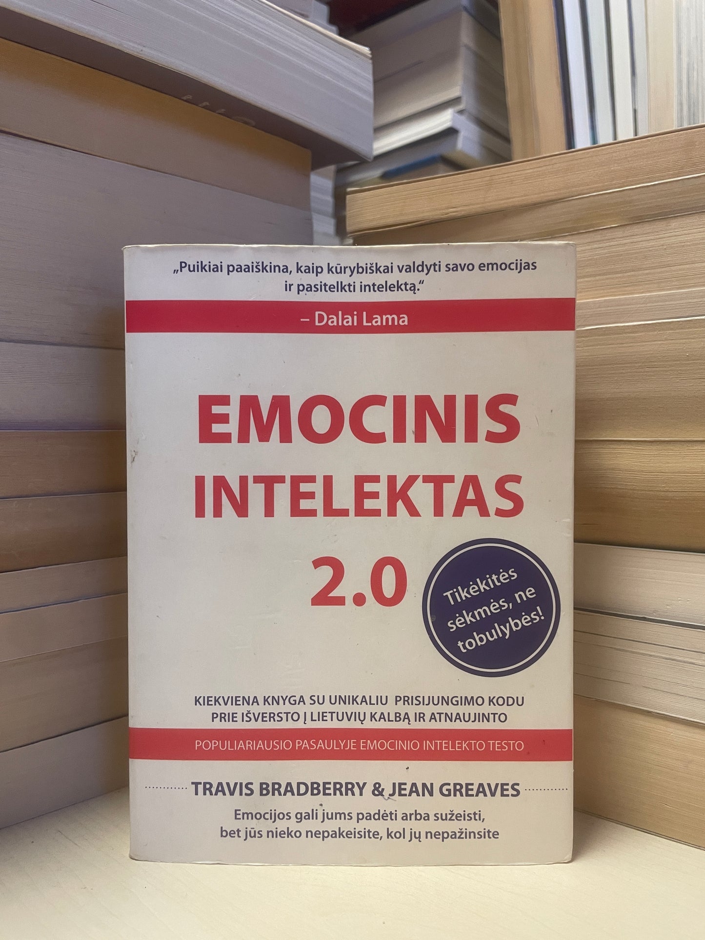 Travis Bradberry, Jean Greaves - ,,Emocinis intelektas 2.0"