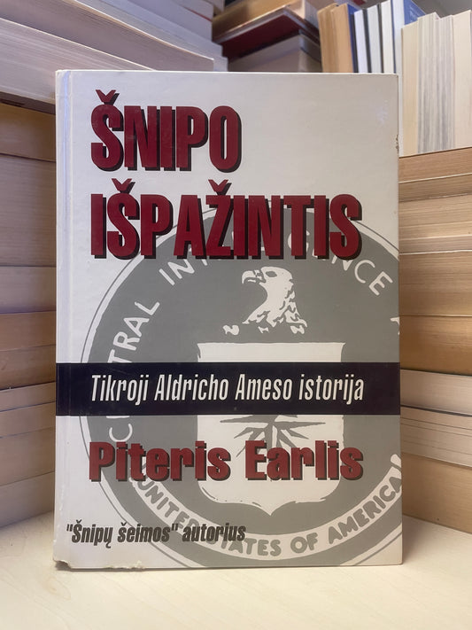 Piteris Earlis - ,,Šnipo išpažintis"