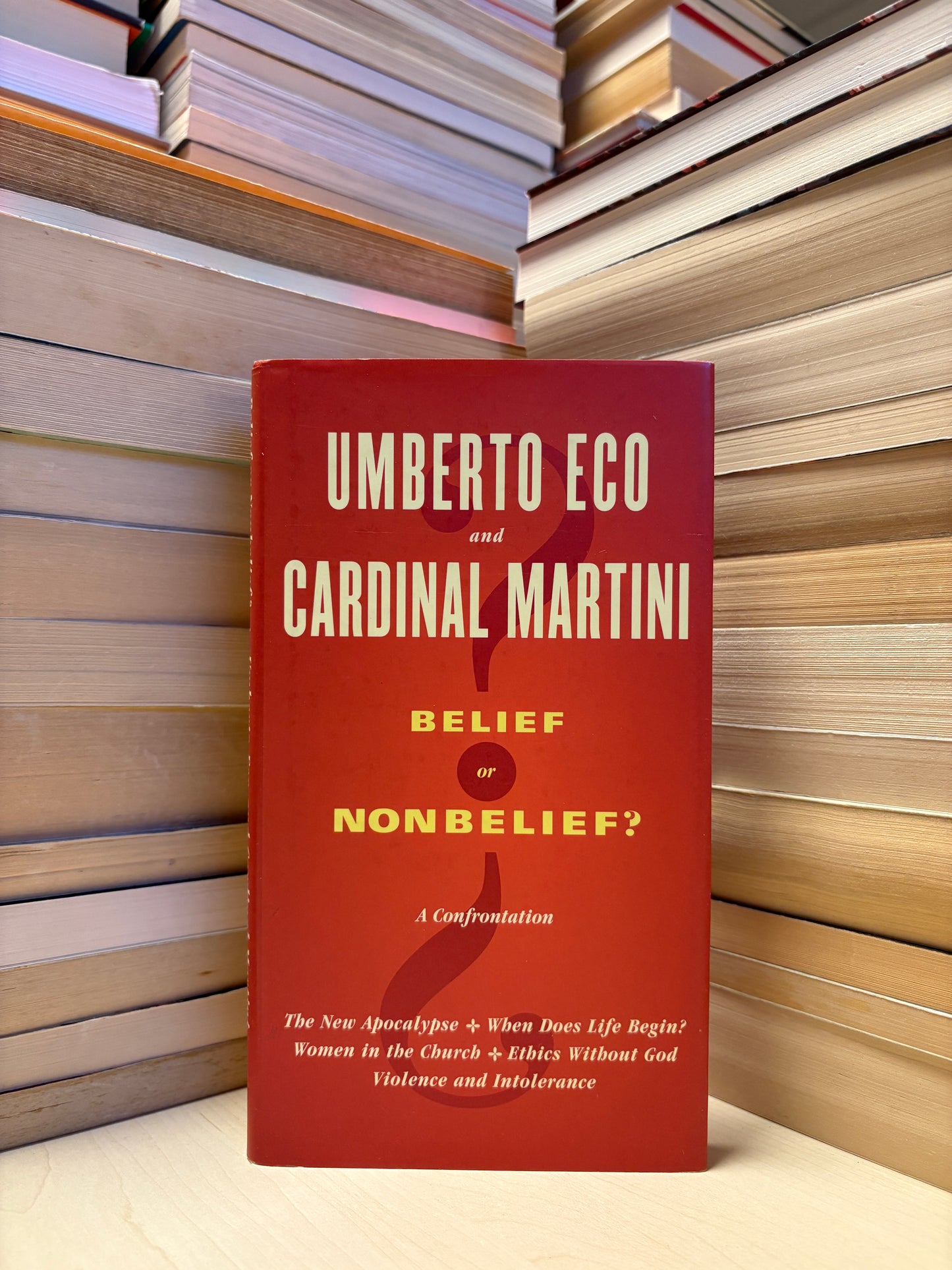 Umberto Eco and Cardinal Martini - Belief or Nonbelief