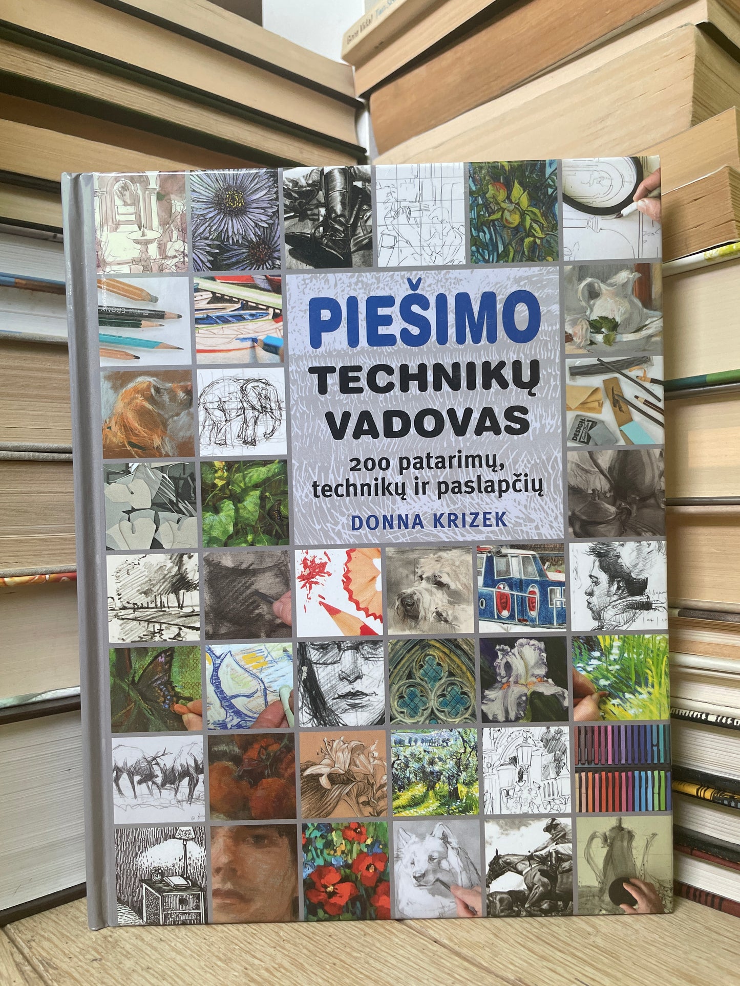 Donna Krizek - ,,Piešimo technikų vadovas"