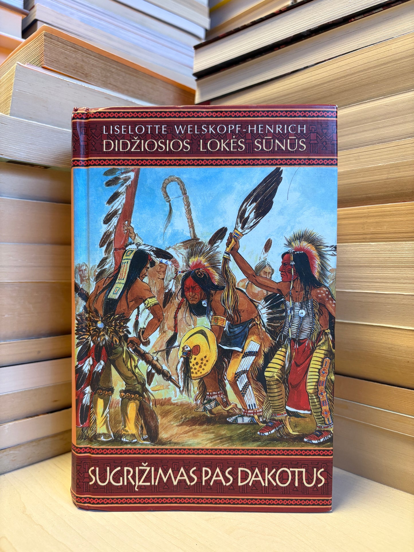 Liselotte Welskopf-Henrich - ,,Didžiosios lokės sūnūs: Sugrįžimas pas dakotus"