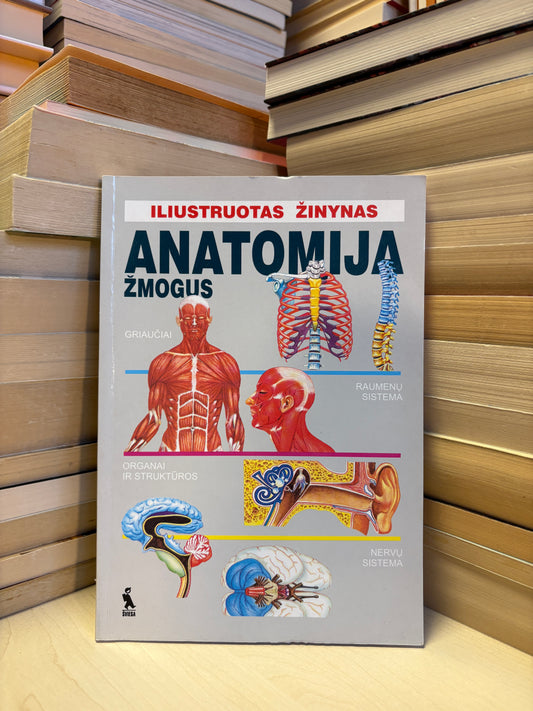 ,,Iliustruotas žinynas: Žmogaus anatomija"