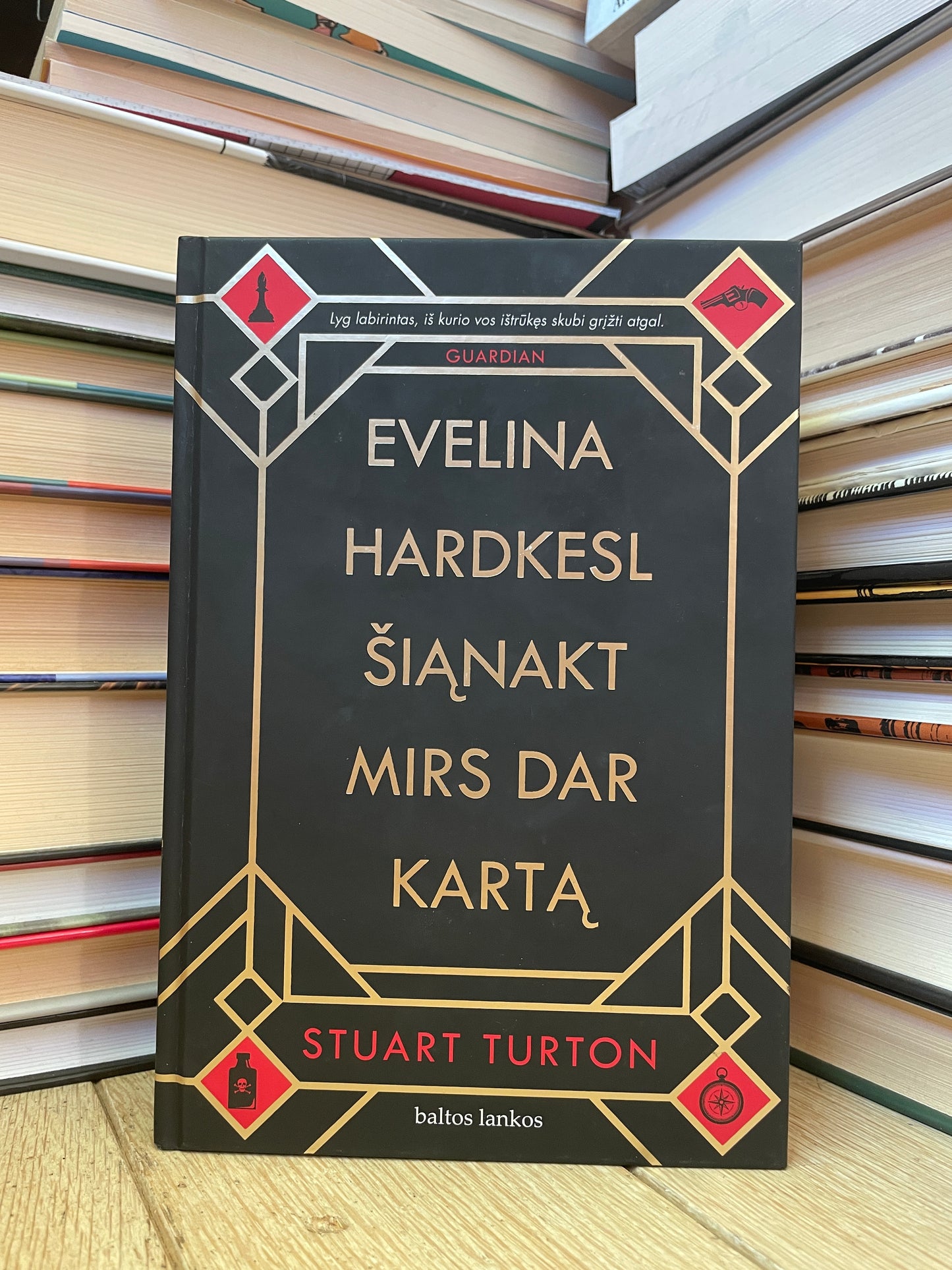 Stuart Turton - ,,Evelina Hardkesl šiąnakt mirs dar kartą"