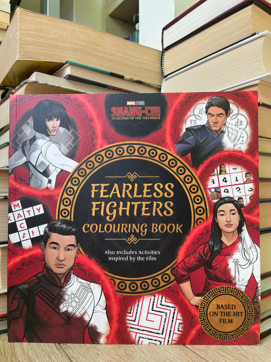 Marvel Shang-Chi - Fearless Fighters COLOURING BOOK