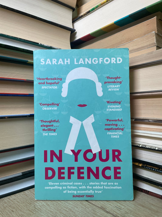 Sarah Langford - In Your Defence