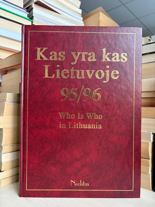 ,,Kas yra kas Lietuvoje 95/96"