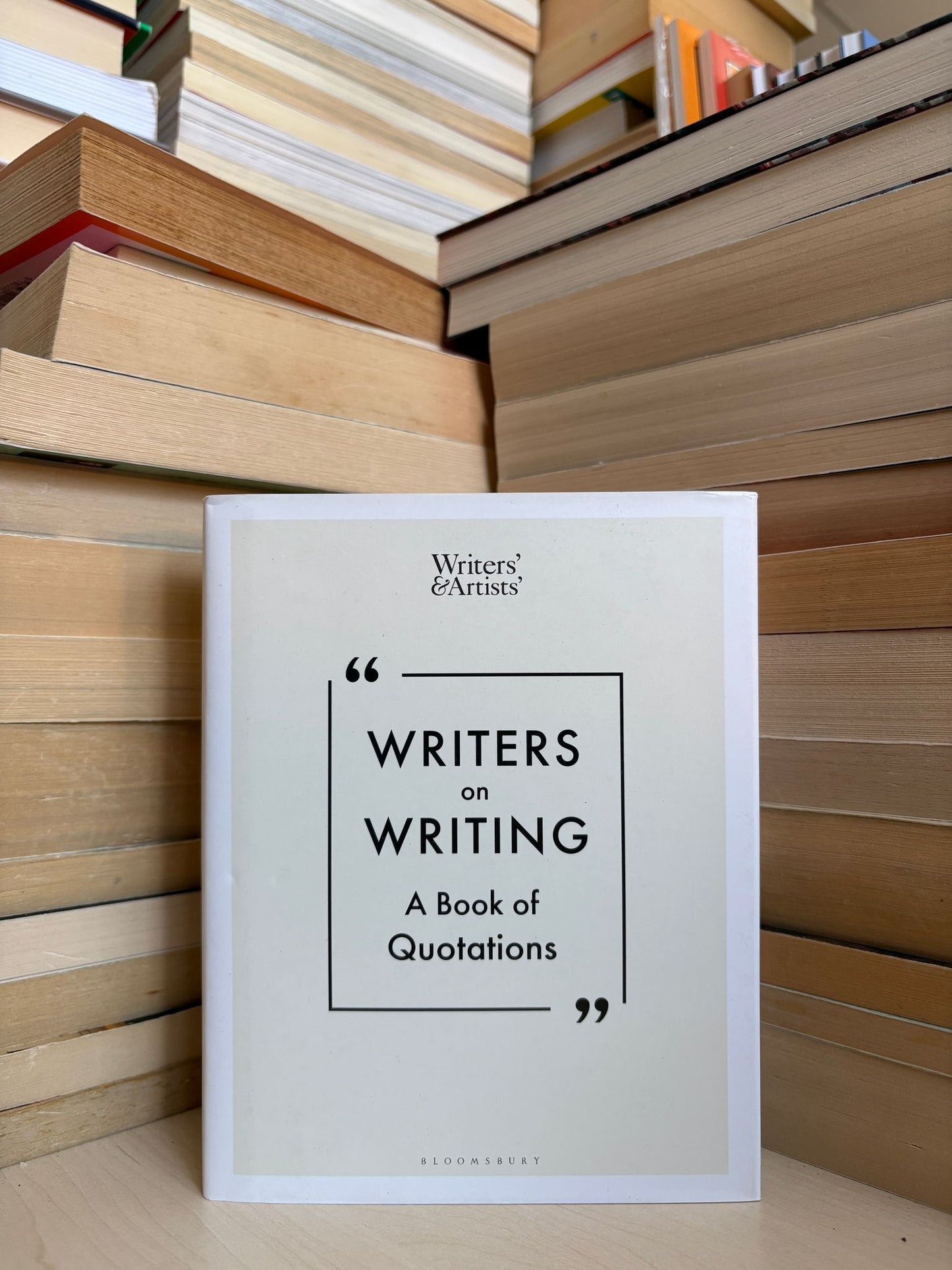 Writers on Writing: A Book of Quotations