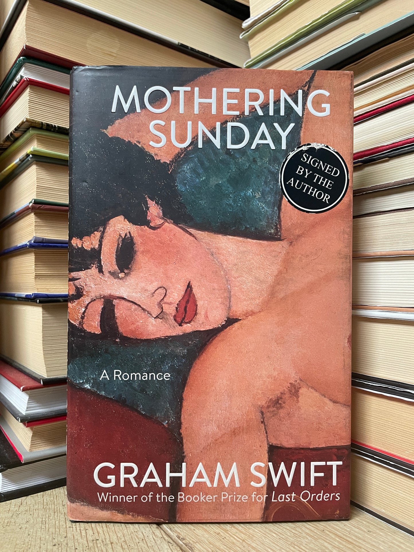 Graham Swift - Mothering Sunday (su autografu)